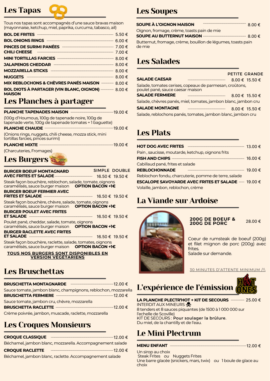 Carte Le Plectrum — page 3